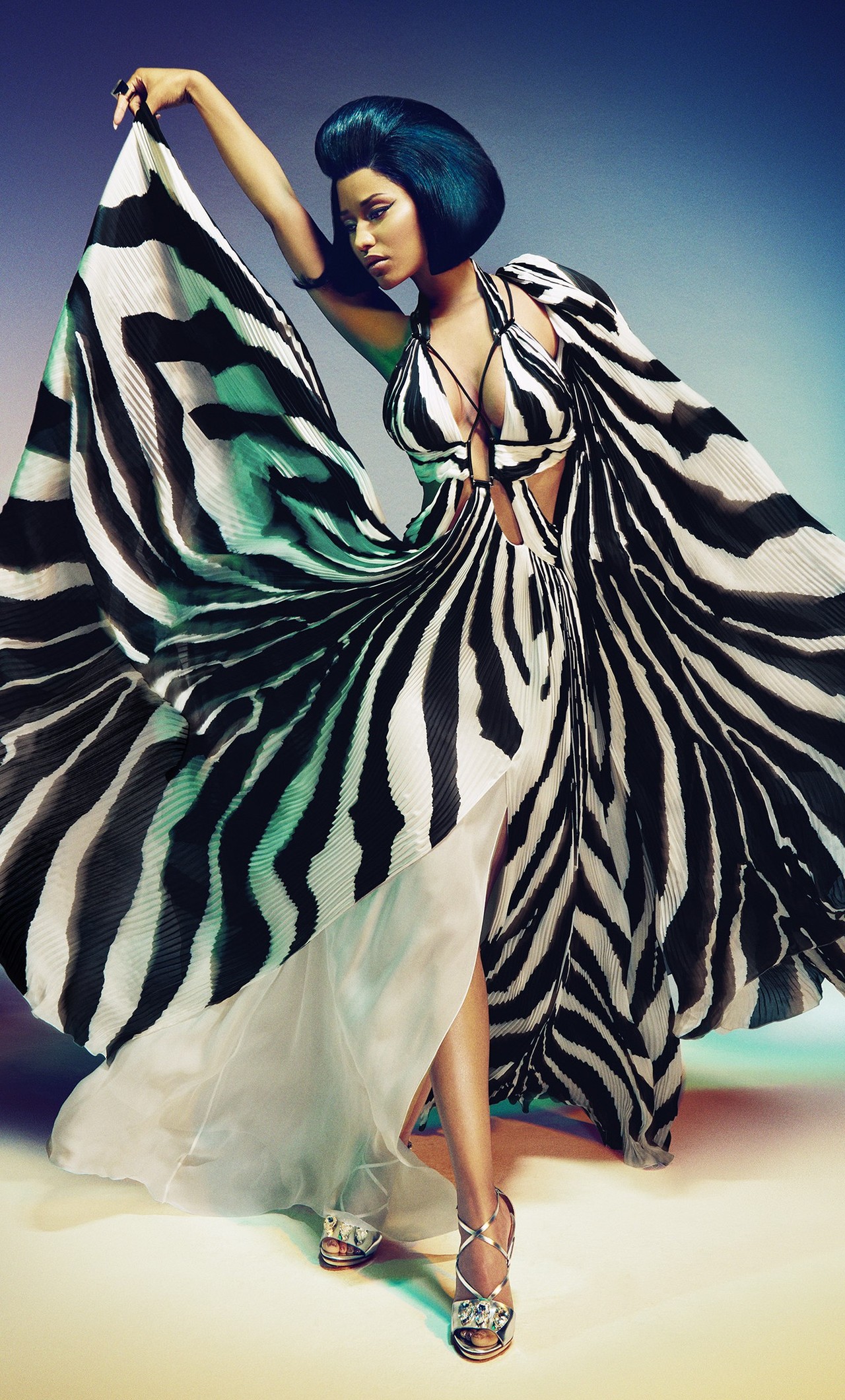 Nicki Minaj Dior - Nicki Minaj Roberto Cavalli , HD Wallpaper & Backgrounds