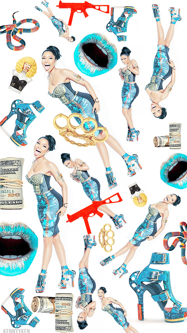 Nicki Minaj X 'secret Shoot' Iphone Wallpaper [2]pic , HD Wallpaper & Backgrounds