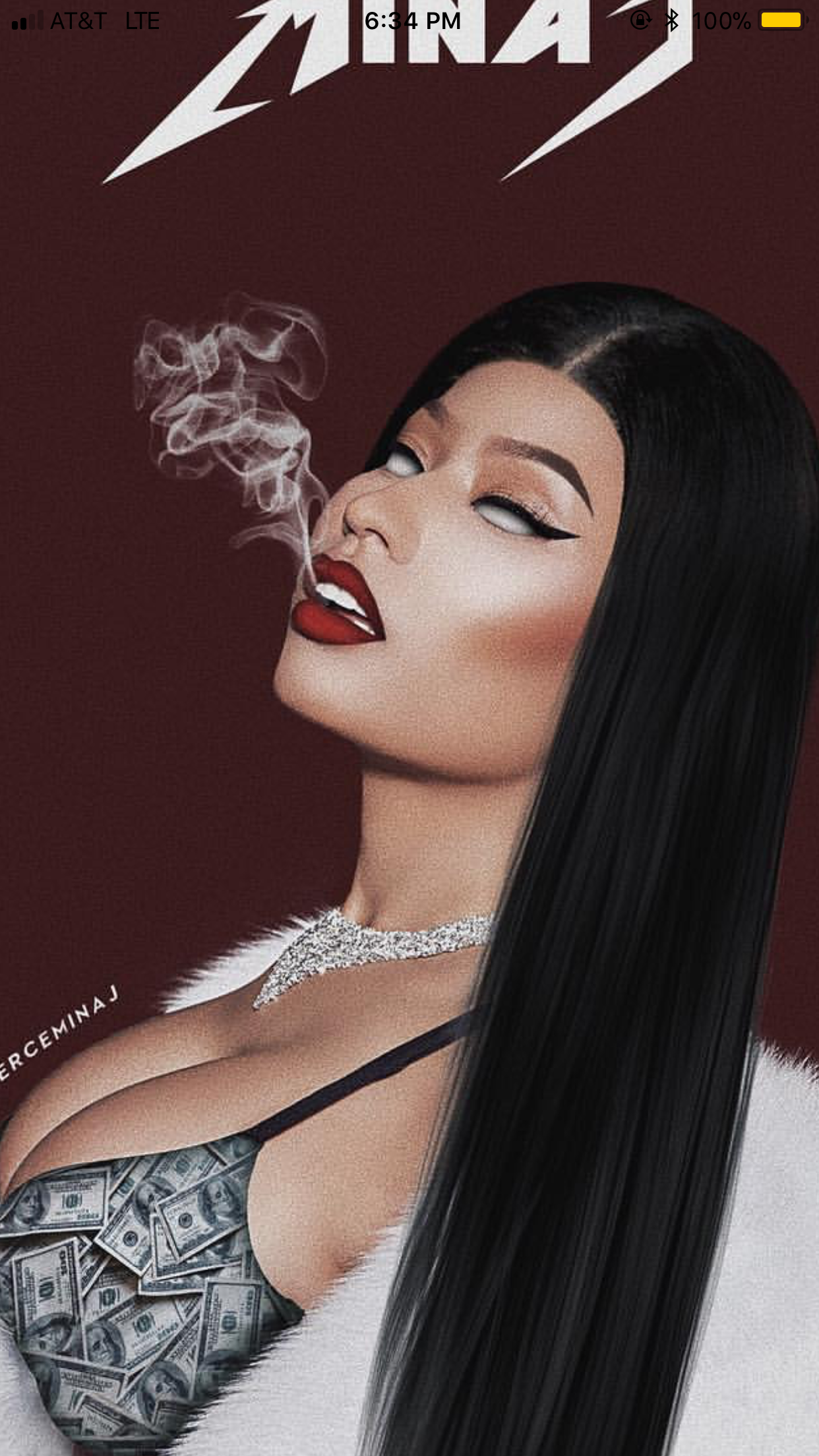 Glowupx Nicki Baby, Nicki Minja, Nicki Minaj Wallpaper, - Nicki Minaj , HD Wallpaper & Backgrounds