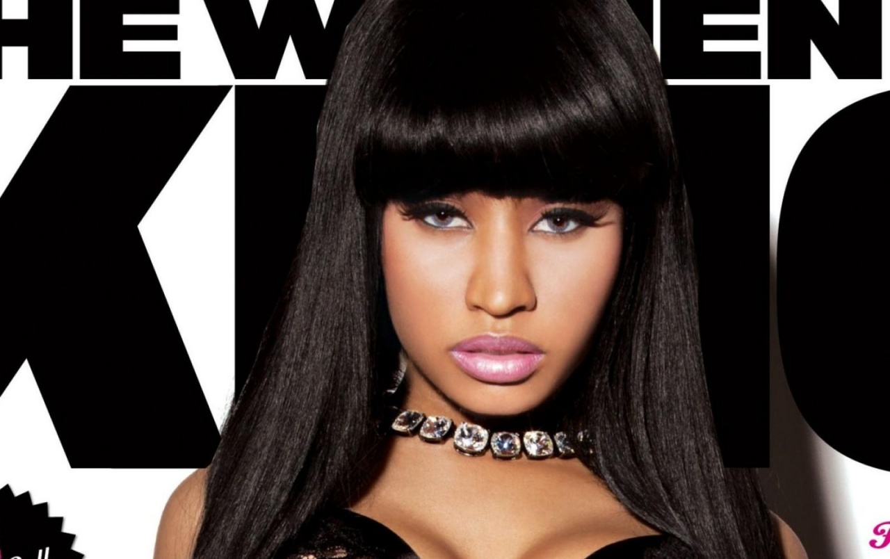 Nicki Minaj Close-up Wallpapers - Nicki Minaj Fringe Hairstyle , HD Wallpaper & Backgrounds
