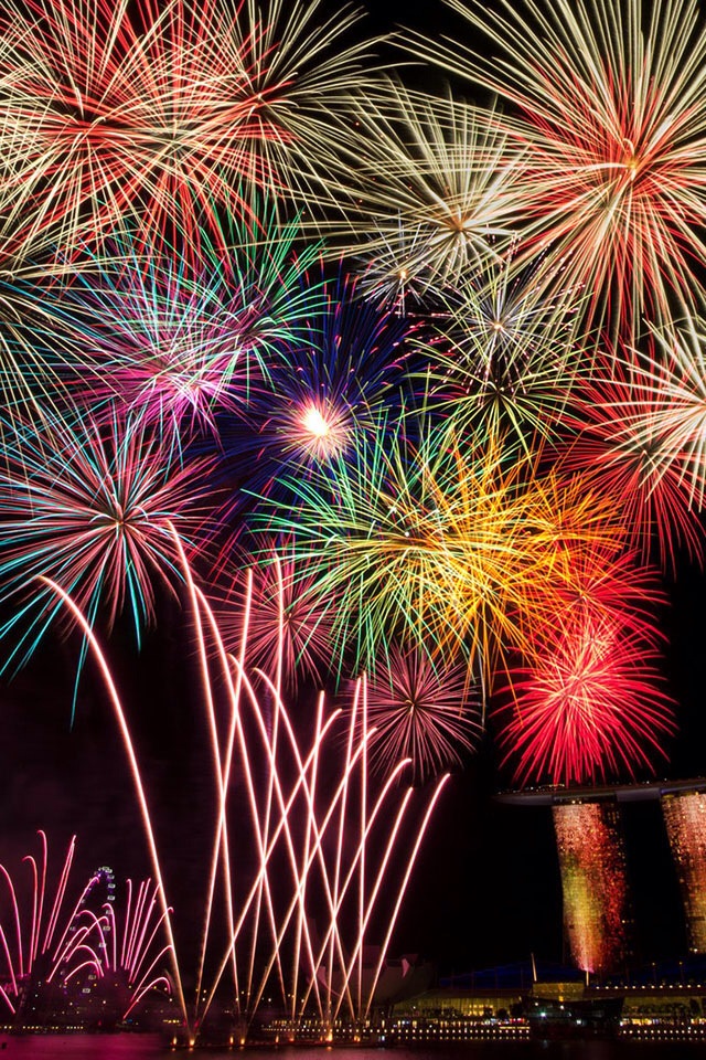 Fireworks Iphone Wallpaper / Ipod Wallpaper Hd , HD Wallpaper & Backgrounds