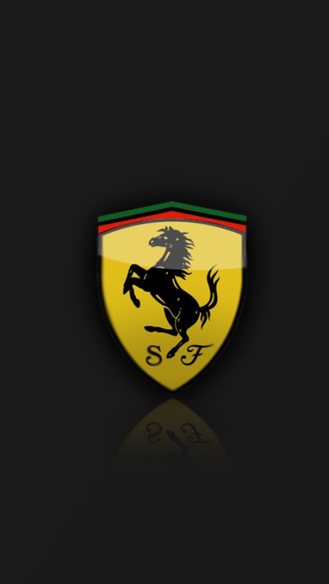 Ferrari Hd Wallpapers Backgrounds Wallpaper - Ferrari Logo Wallpaper Iphone , HD Wallpaper & Backgrounds