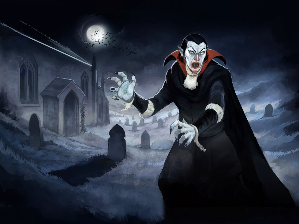 Cool Vampire Wallpaper - Methuselah Vampire , HD Wallpaper & Backgrounds