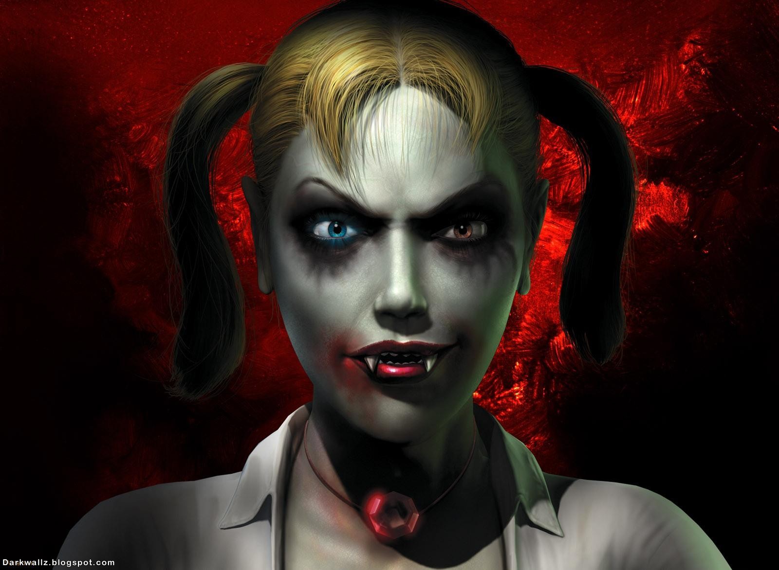 Gothic Vampire Girl Dark Gothic Wallpaper - Vampire The Masquerade Bloodlines , HD Wallpaper & Backgrounds