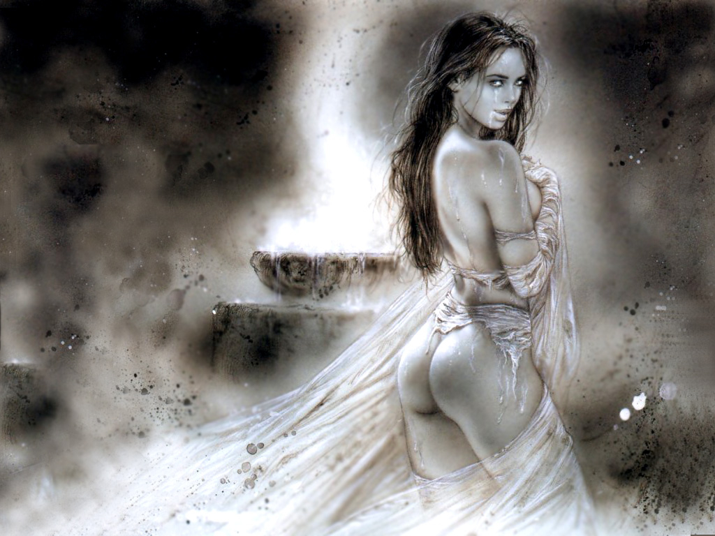 Vampire - Luis Royo Sex Art , HD Wallpaper & Backgrounds