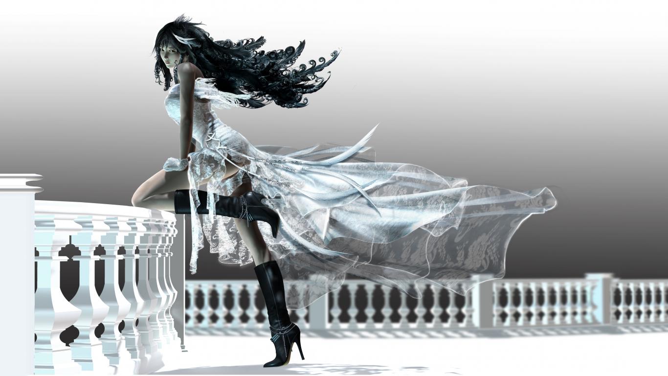 Architecture Manga Boots Vampire Dark Girl Anime And - Final Fantasy Viii , HD Wallpaper & Backgrounds