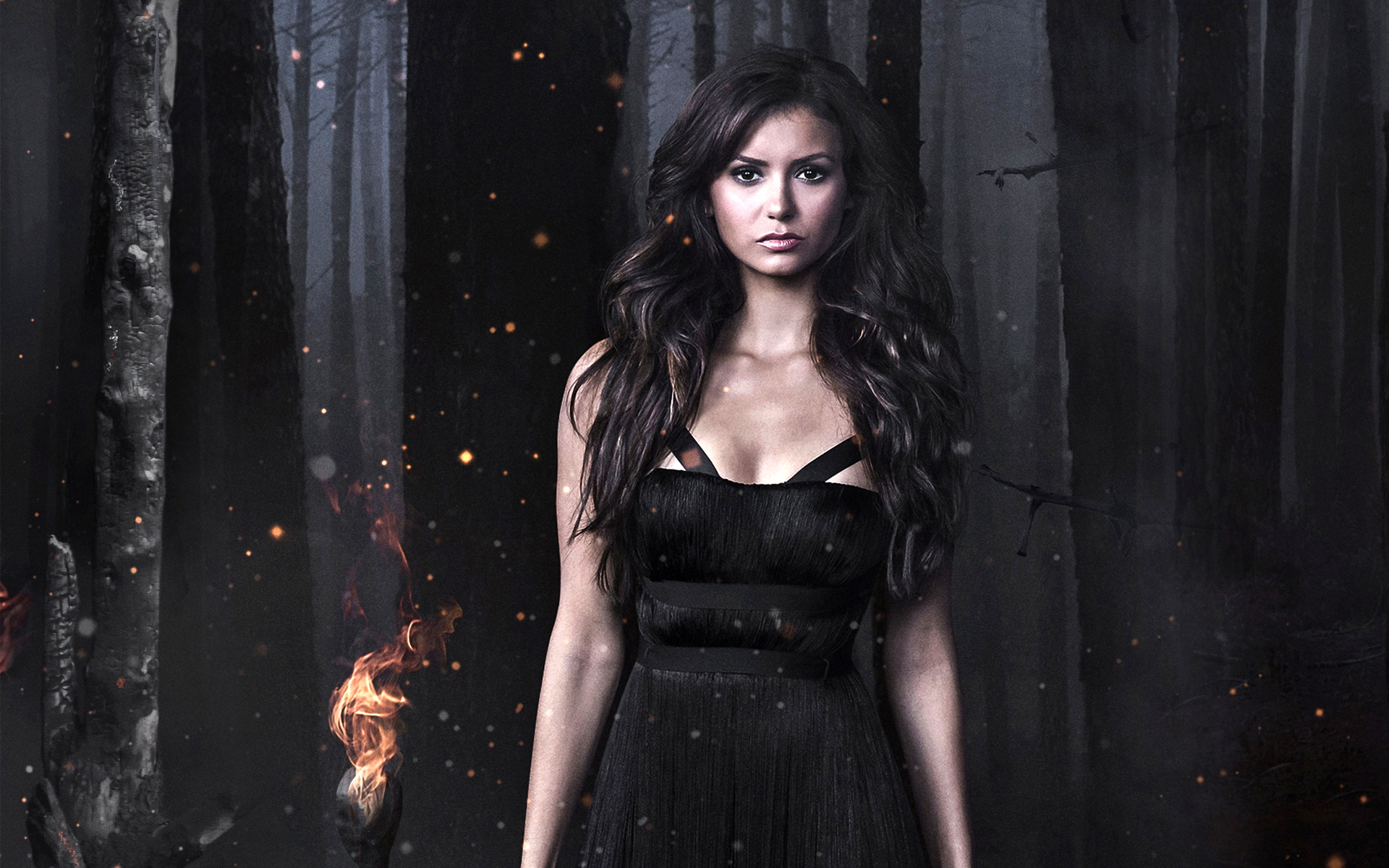 Nina Dobrev In The Vampire Diaries Wallpaper - Nina Dobrev Photoshoot The Vampire Diaries , HD Wallpaper & Backgrounds