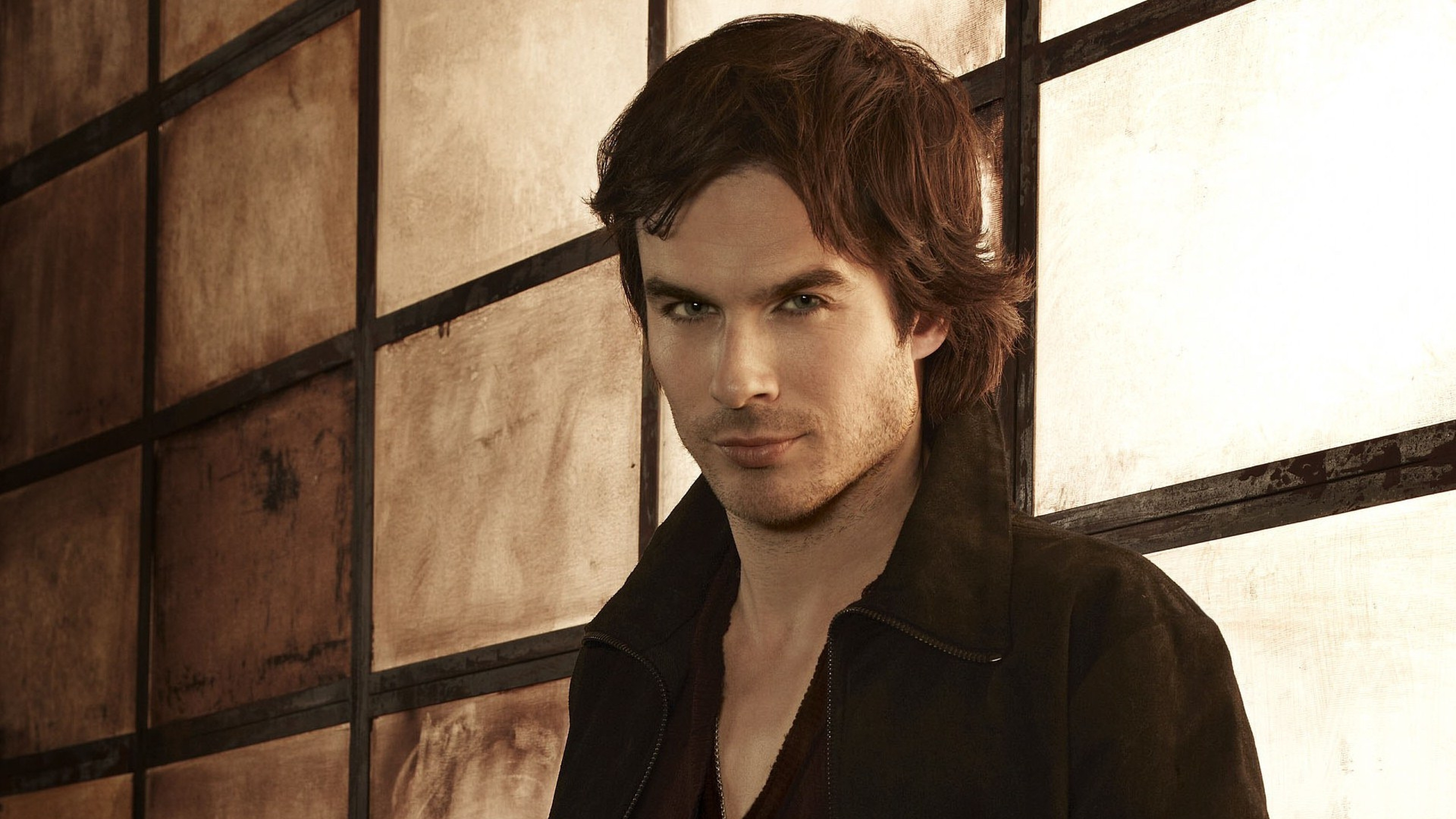 Elena Gilbert, Model, Damon Salvatore, Vampire, Girl - Vampire Diaries Staffel 3 , HD Wallpaper & Backgrounds