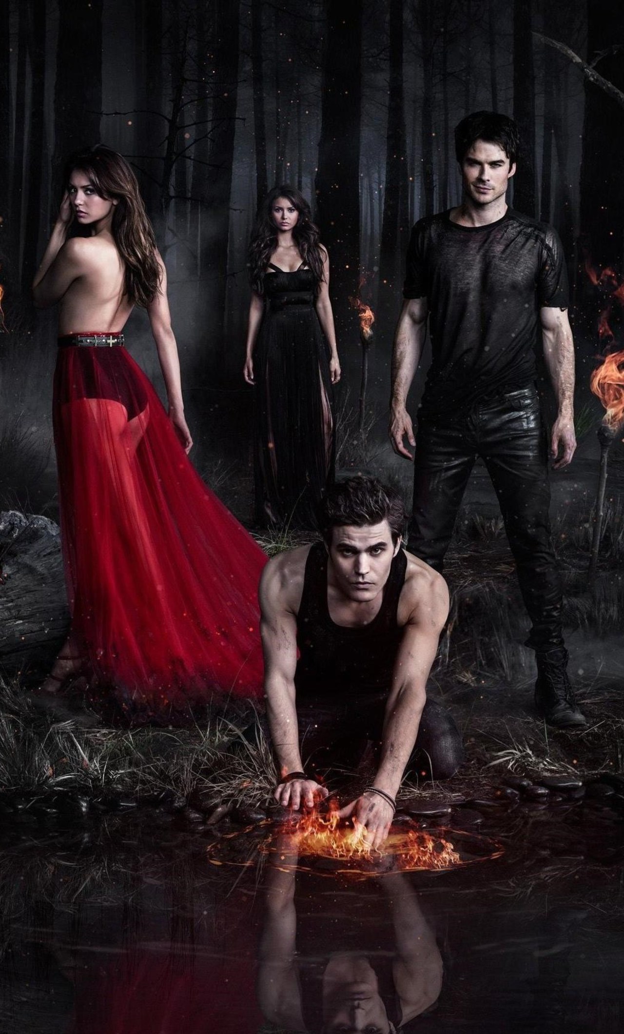 The Vampire Diaries Tv Series - Vampire Diaries Wallpaper Hd , HD Wallpaper & Backgrounds