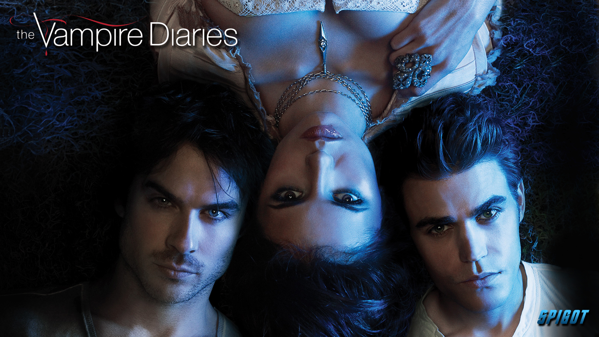 The Last Of The Vampire Diaries Wallpapers George Spigot - Vampires Diaries Damon Elena Stefan , HD Wallpaper & Backgrounds