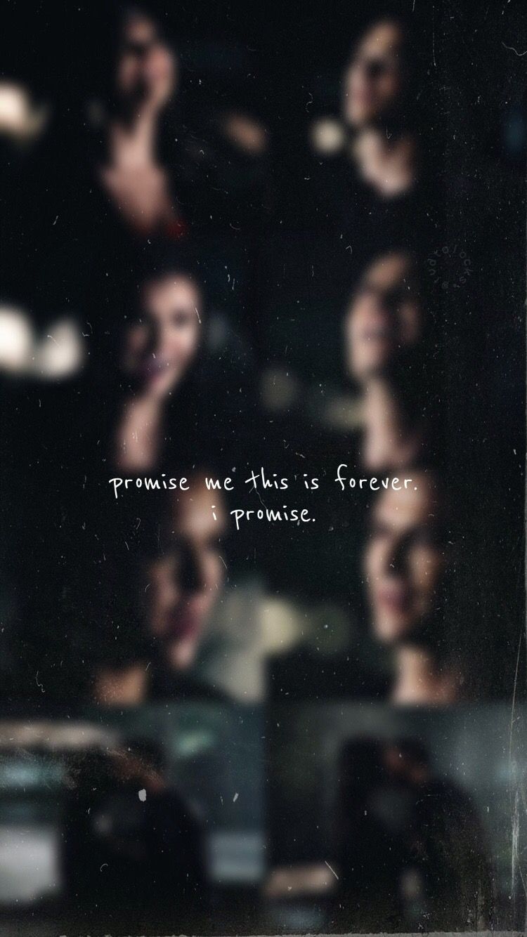 The Vampire Diaries Wallpaper In - Tvd Promise Me This Is Forever , HD Wallpaper & Backgrounds