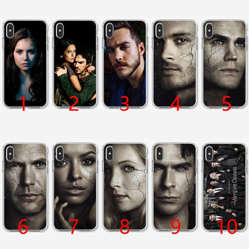 The Vampire Diaries 8 Soft Silicone Tpu Phone Case - Vampire Diaries Handyhülle , HD Wallpaper & Backgrounds