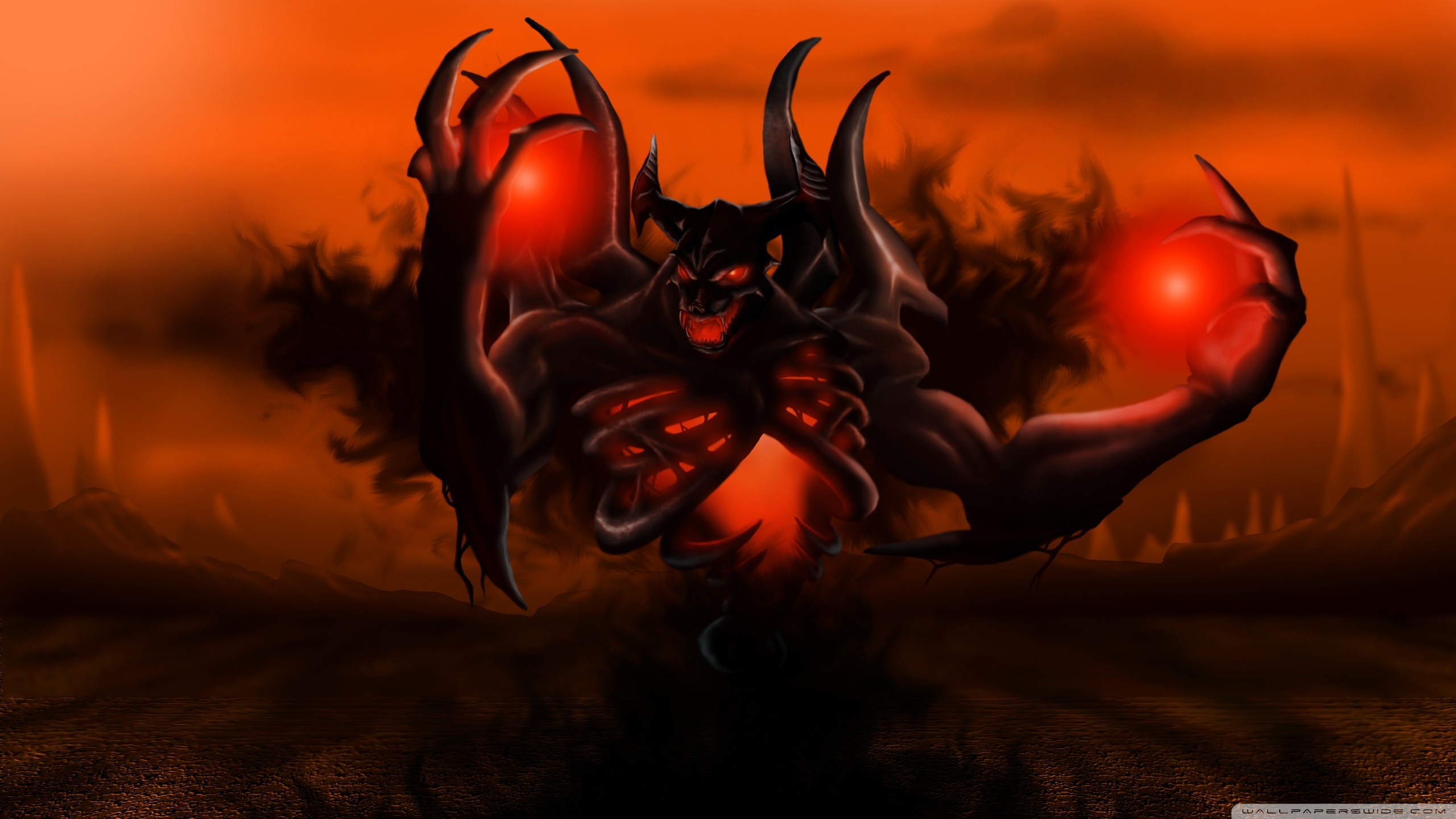 Standard - Dota 2 Shadow Fiend , HD Wallpaper & Backgrounds