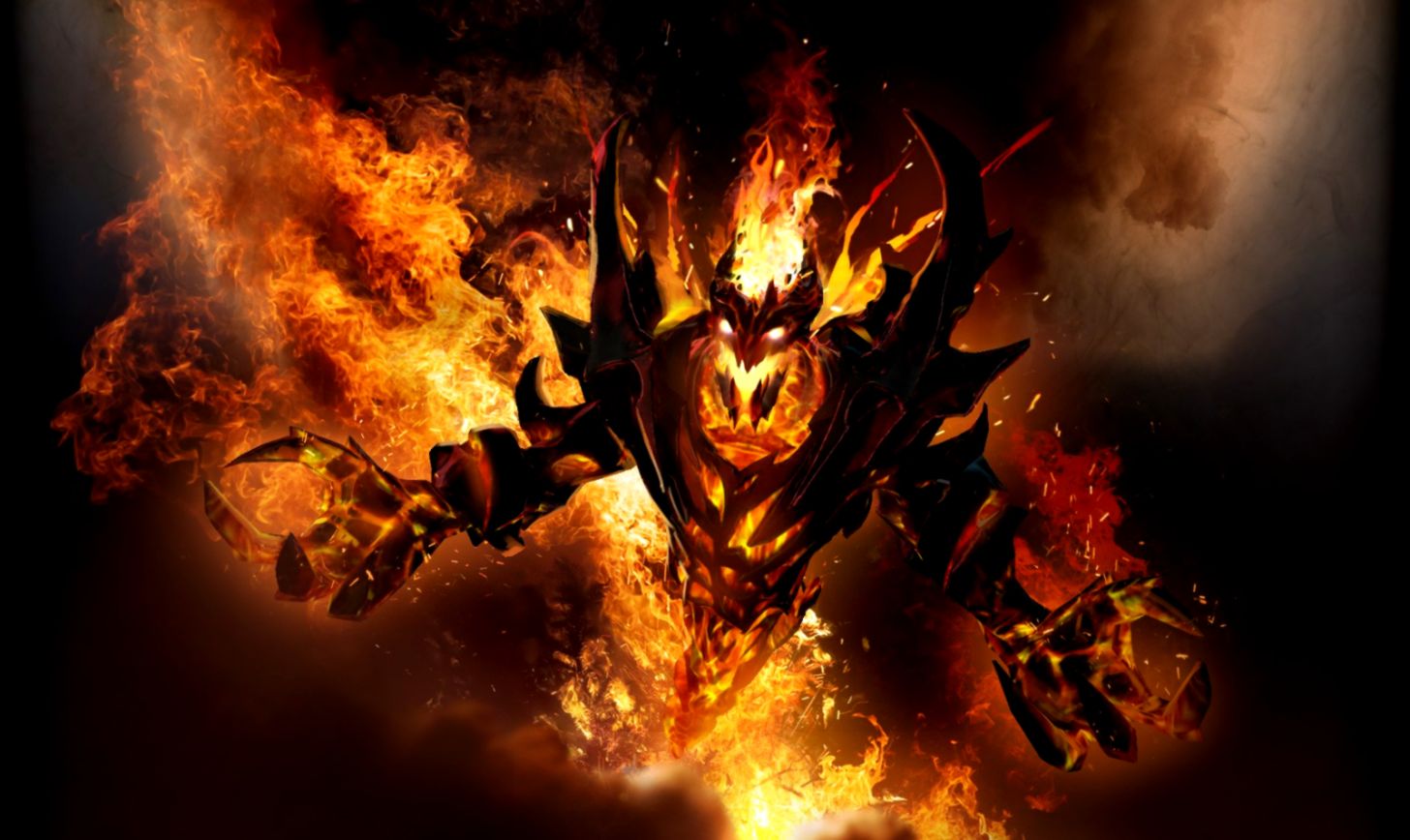 Dota 2 Shadow Fiend Video Games Nevermore Wallpapers - Never More Dota 2 , HD Wallpaper & Backgrounds