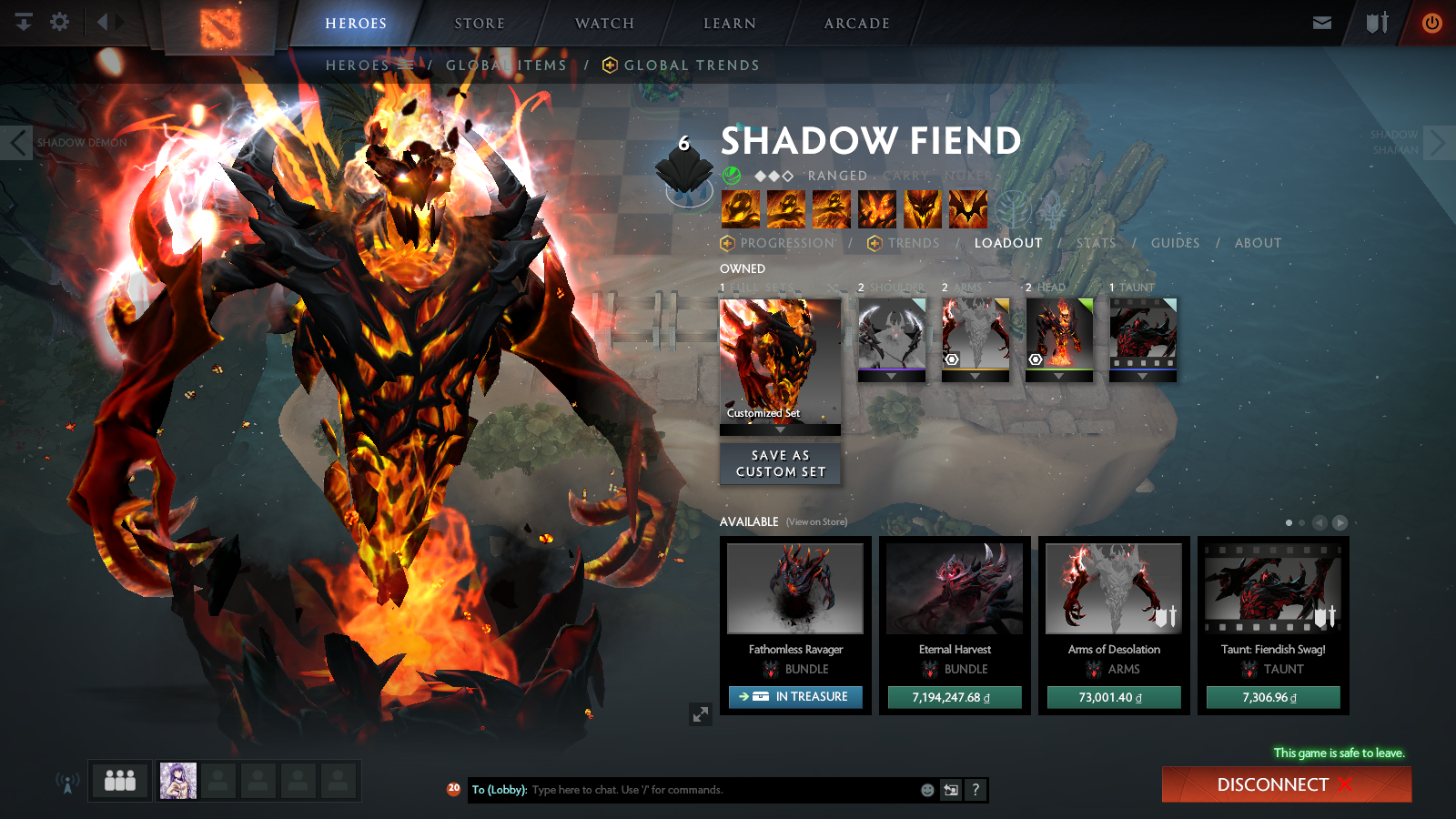 My Shadow Fiend - Sets Mix De Sf Dota 2 , HD Wallpaper & Backgrounds