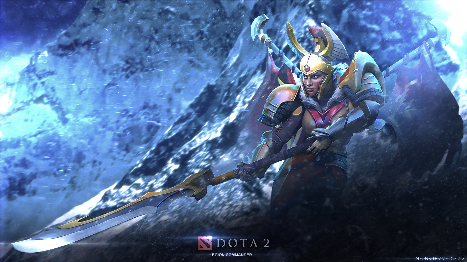 Dota 2 Hd Wallpaper - Dota 2 Legion Commander Wallpaper Hd , HD Wallpaper & Backgrounds