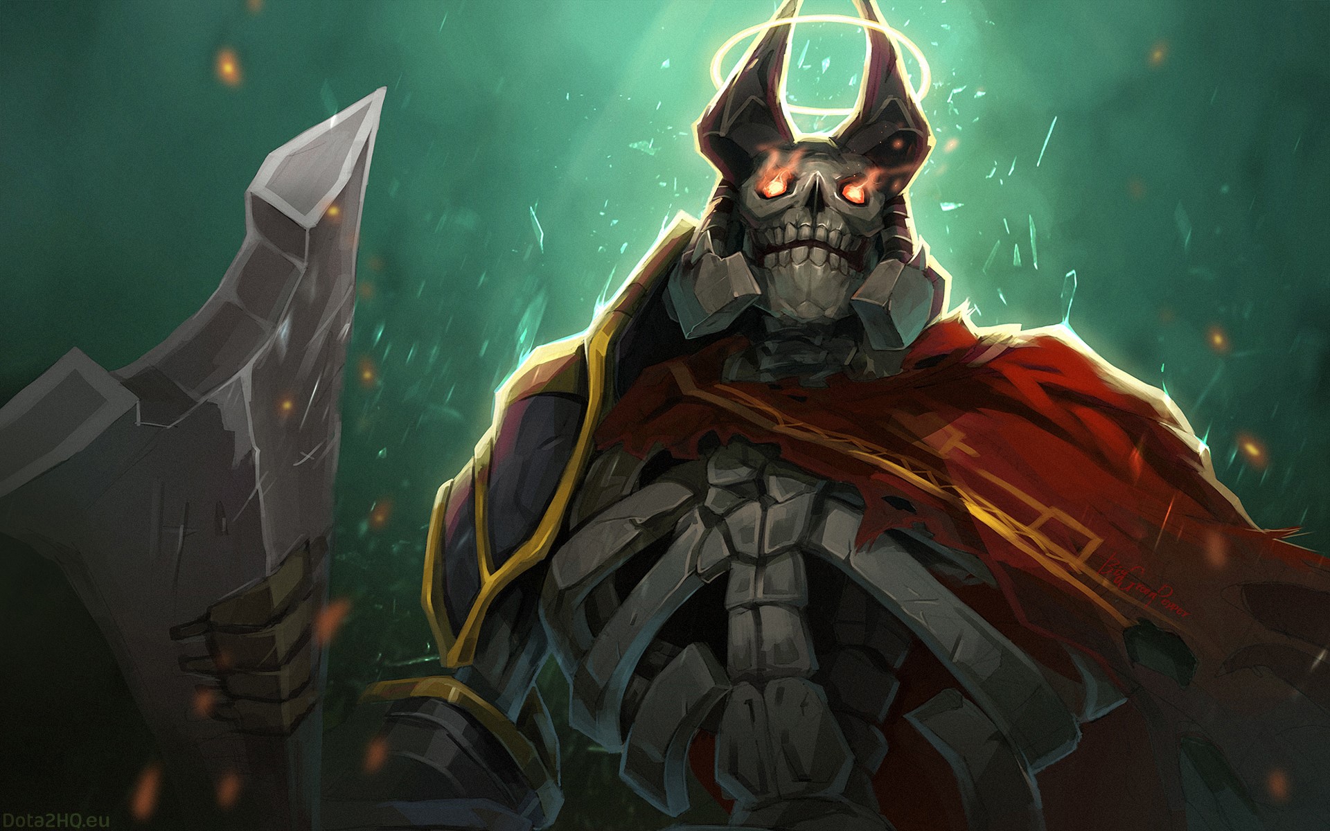 Skeleton King Dota 2 , HD Wallpaper & Backgrounds