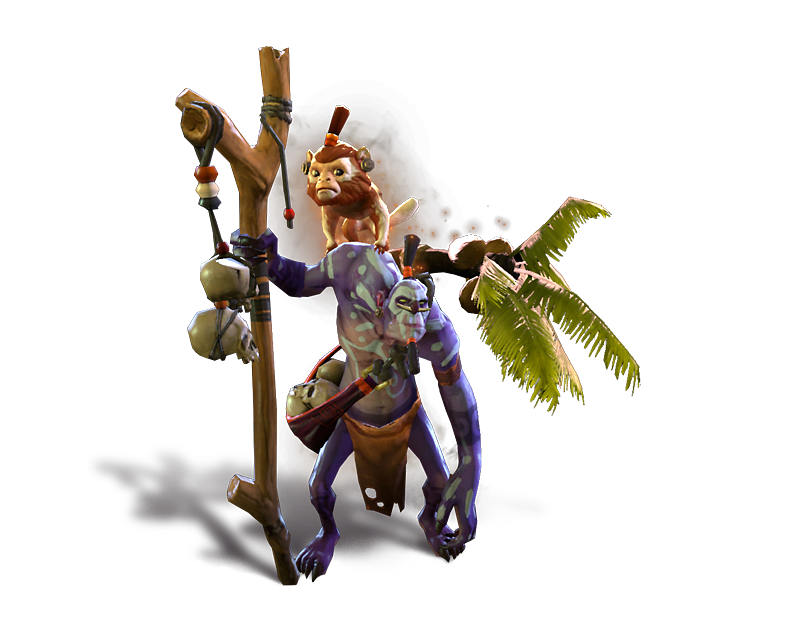 Witch Doctor Dota 2 Immortal , HD Wallpaper & Backgrounds