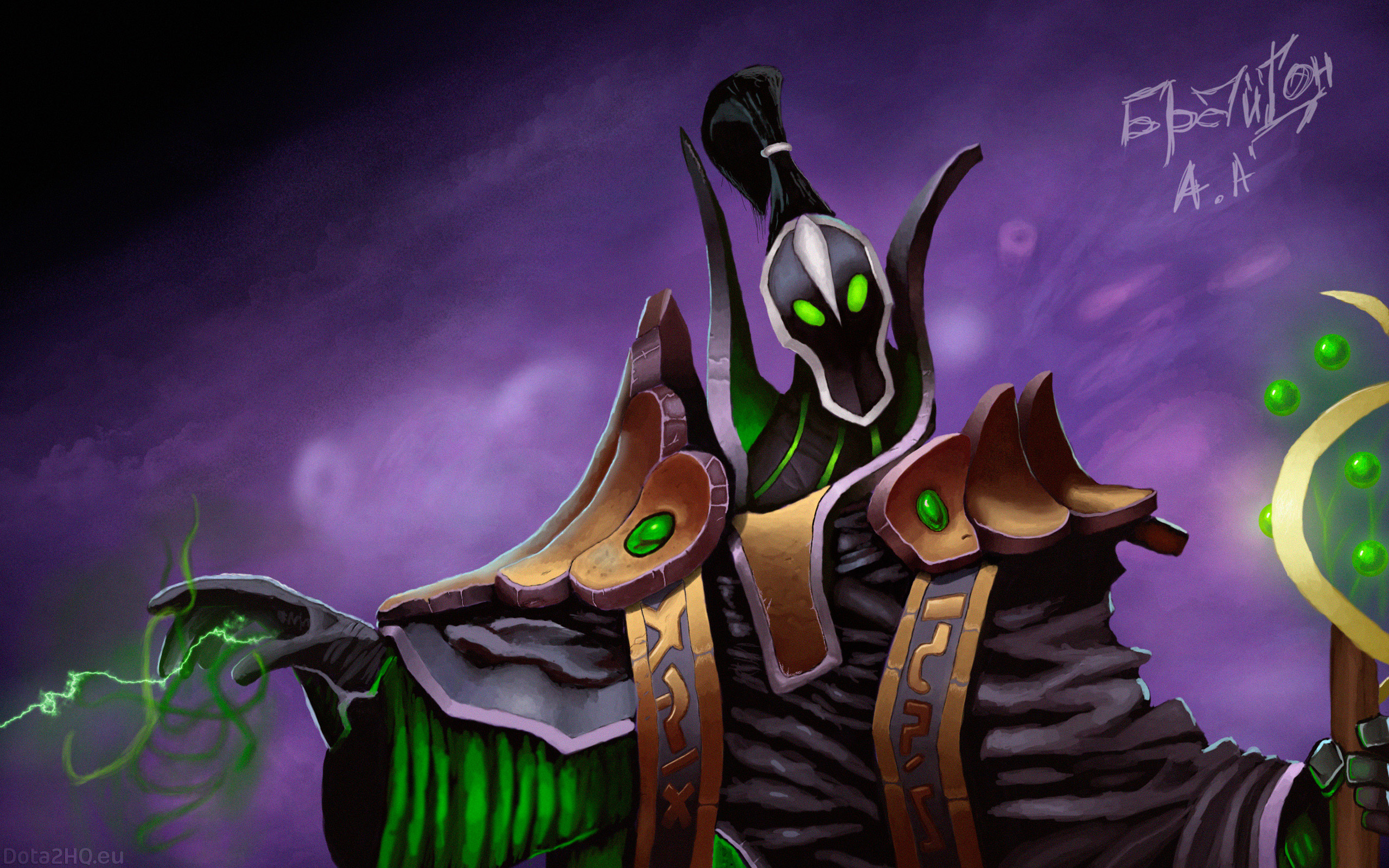 Rubick - Illustration , HD Wallpaper & Backgrounds