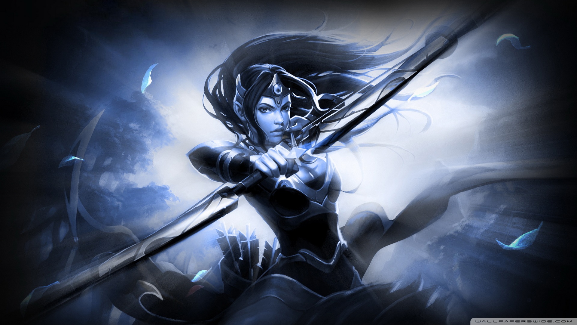 Standard - Mirana Wallpaper Mirana Dota 2 , HD Wallpaper & Backgrounds