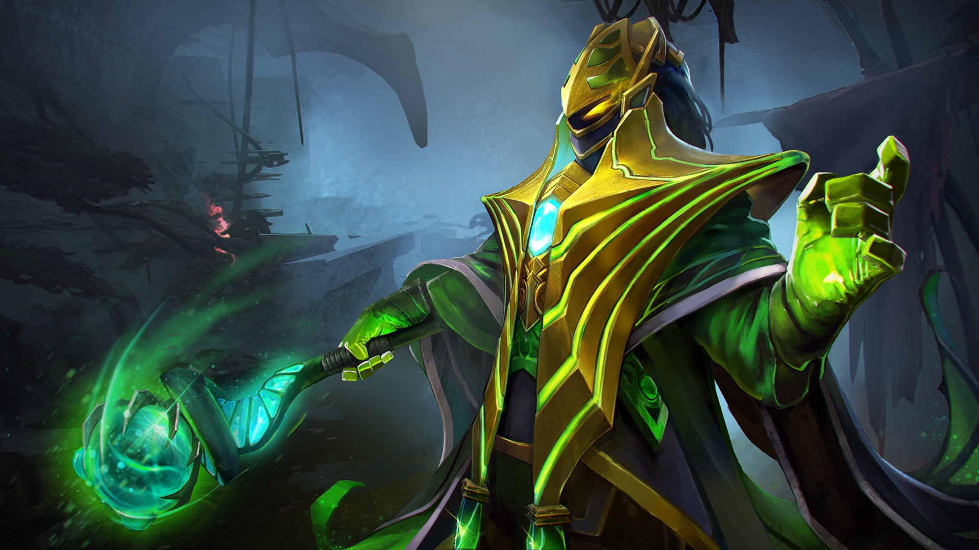 Rubick Sets Loading Screen Dota 2 Hd Wallpapers For - Rubick Dota 2 , HD Wallpaper & Backgrounds