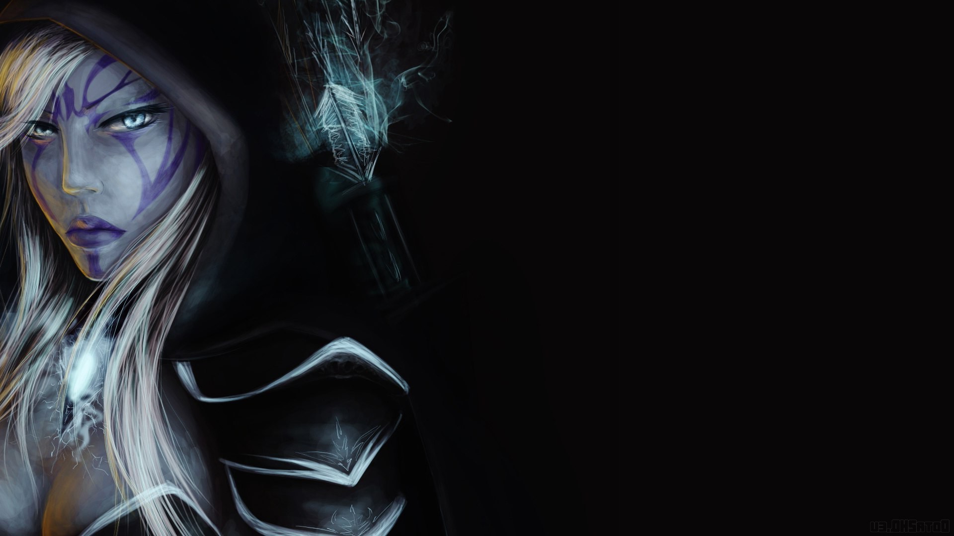 Dota, Dota 2, Defense Of The Ancient, Valve, Valve - Dota 2 Hero Drow , HD Wallpaper & Backgrounds