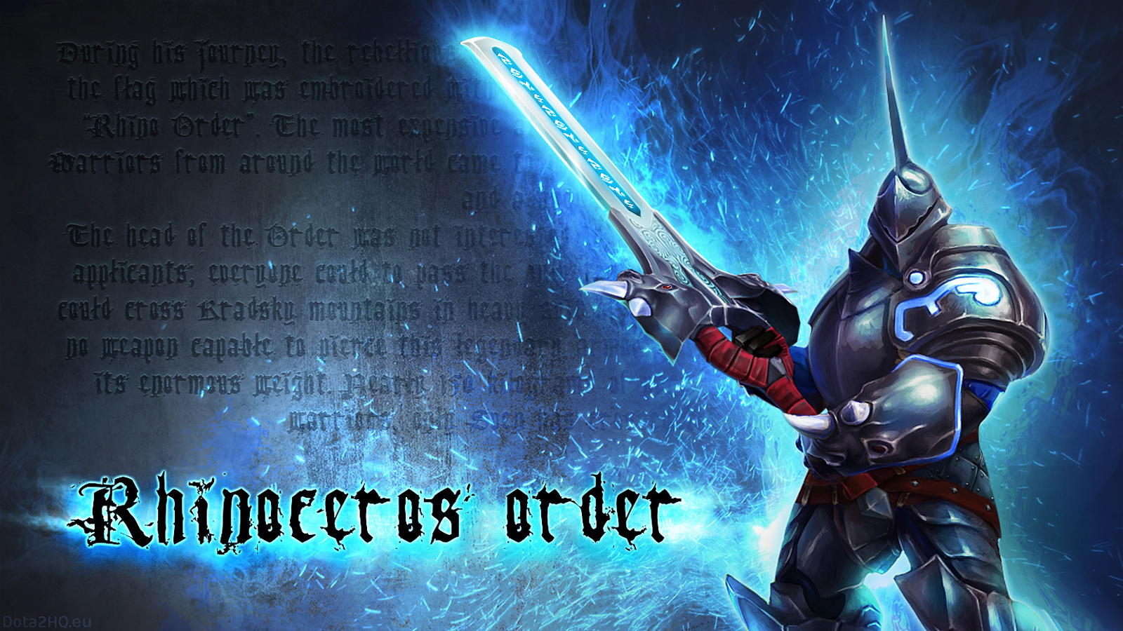 Sven's Rhinoceros Order Set - Dota 2 Sven Hd , HD Wallpaper & Backgrounds