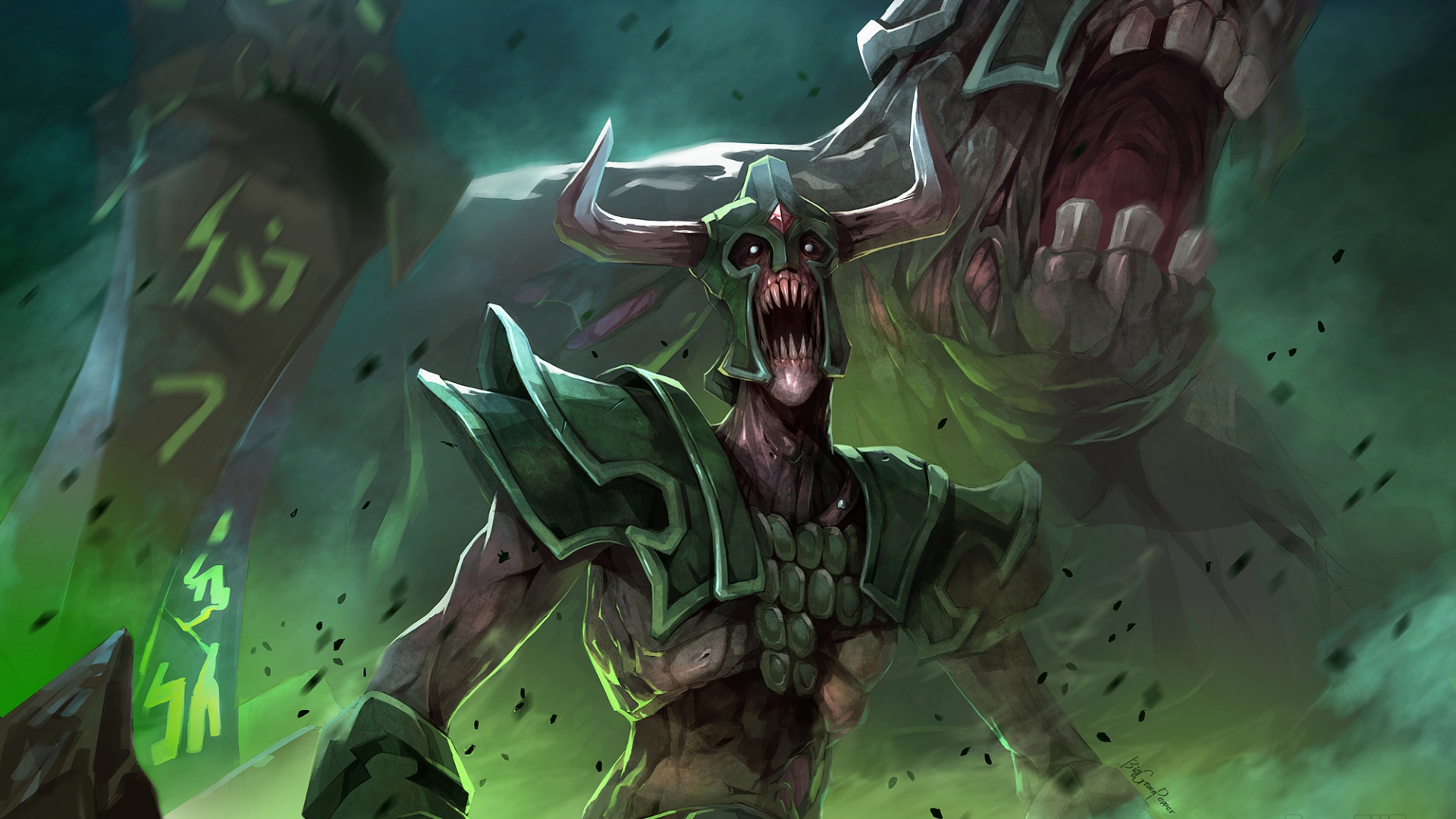 Undying Zombie Armor Dota 2 - Dota 2 Undying Zombi , HD Wallpaper & Backgrounds