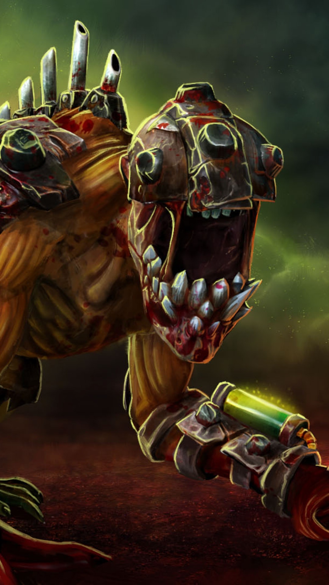 Lifestealer Desktop Wallpaper Dota2 - Dota 2 Heroes Immortal , HD Wallpaper & Backgrounds