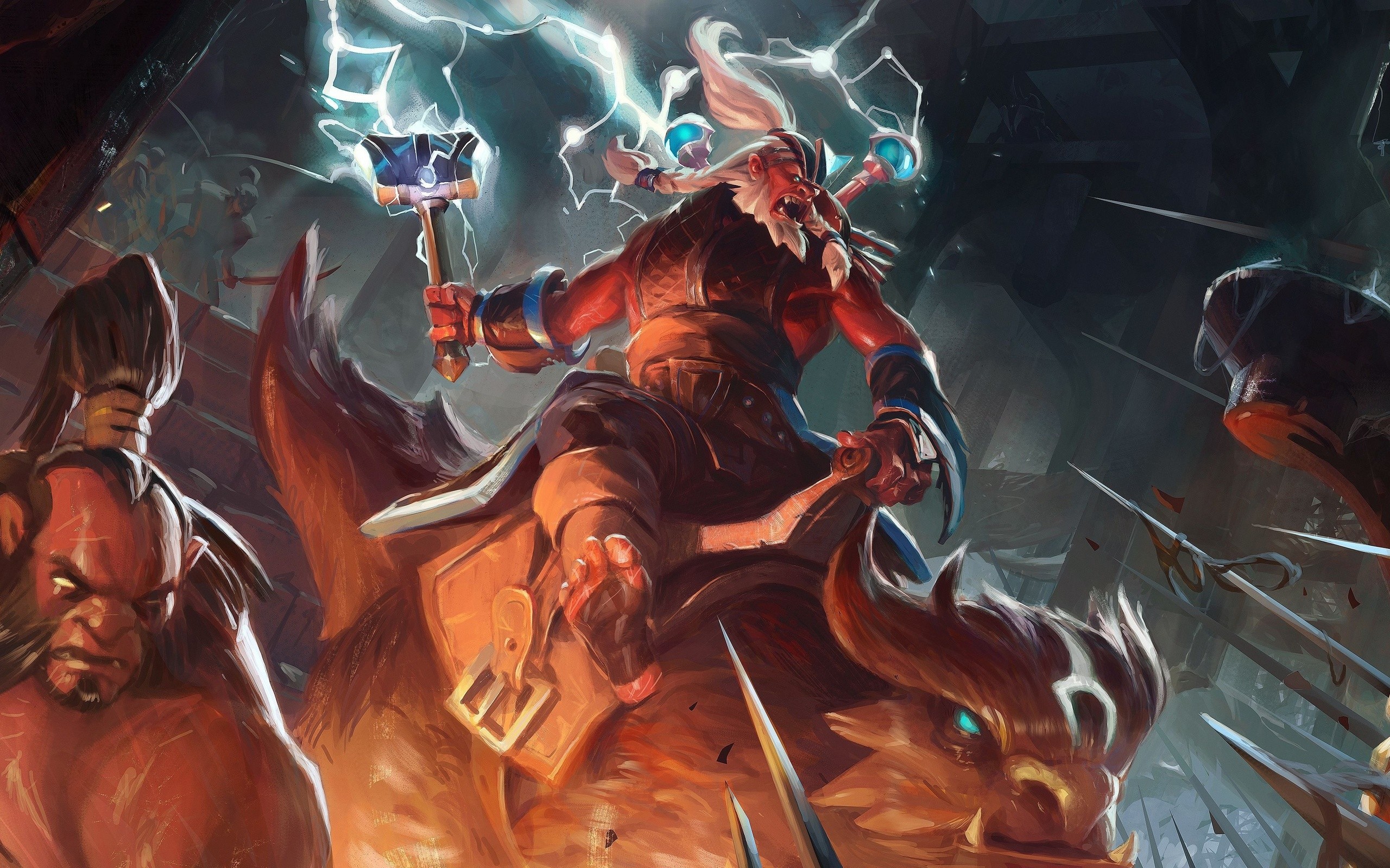 Dota2 Disruptor Wallpaper - Dota 2 Axe Art , HD Wallpaper & Backgrounds