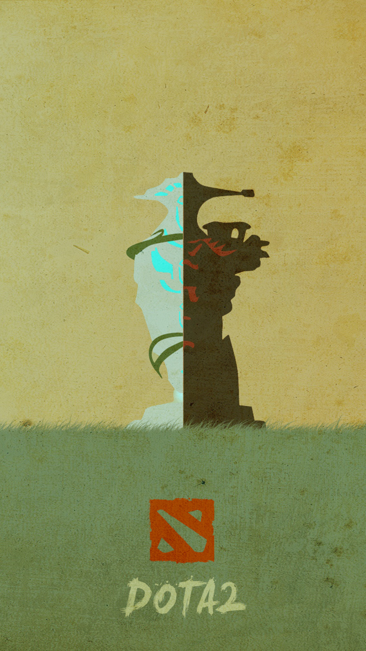 Downaload Alchemist, Video Game, Dota 2, Minimal, Art - Poster , HD Wallpaper & Backgrounds