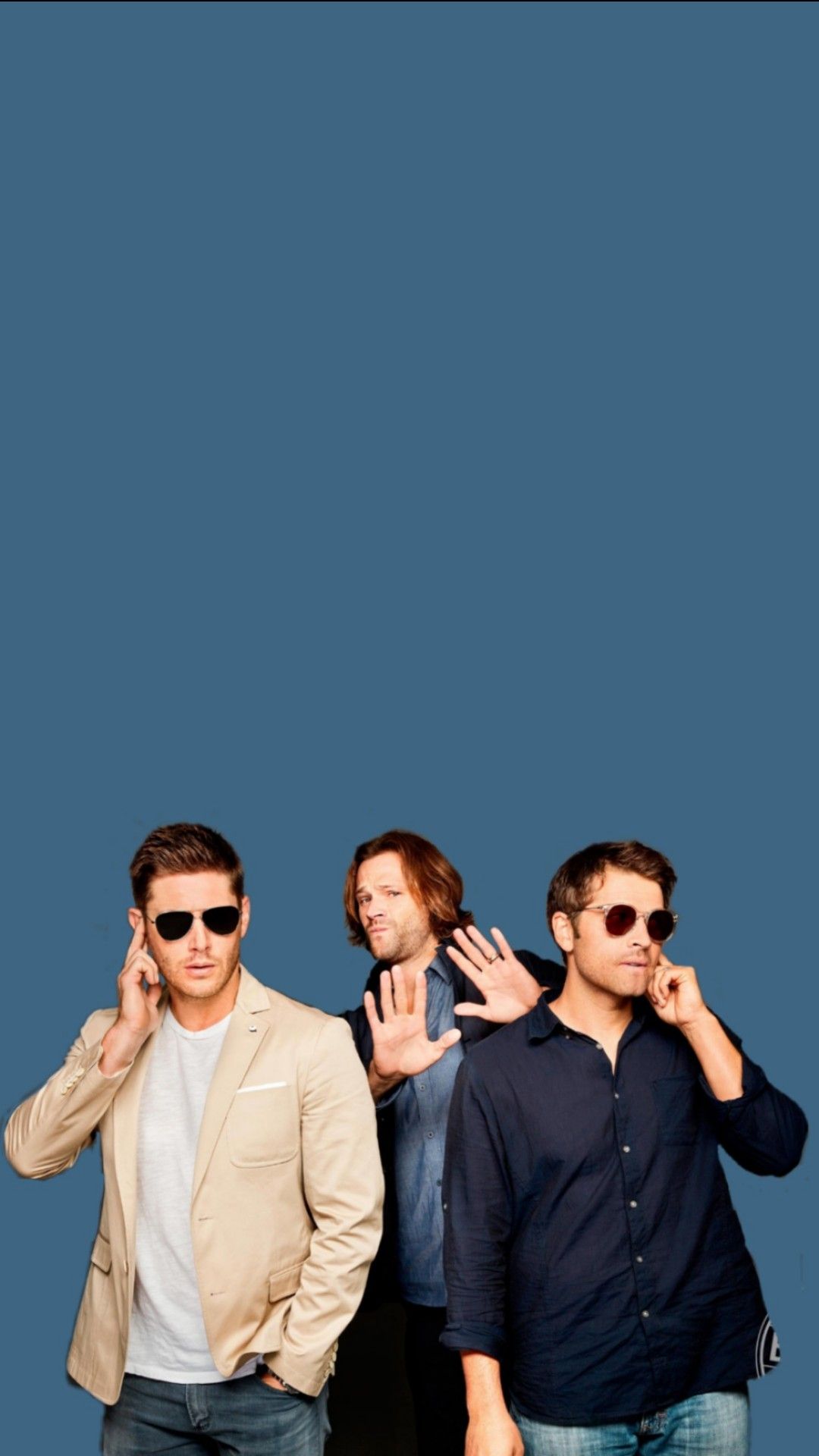 Iphone Wallpaper, Free Mind - Supernatural Jared Padalecki Jensen Ackles , HD Wallpaper & Backgrounds