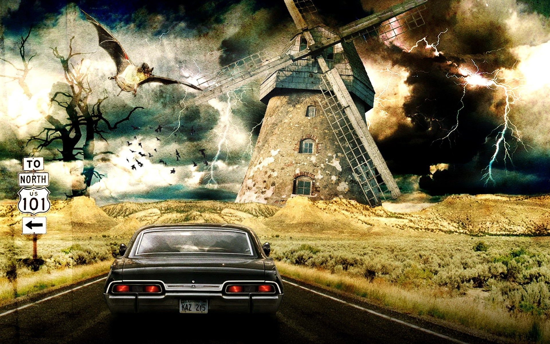 Supernatural Desktop Wallpaper , HD Wallpaper & Backgrounds