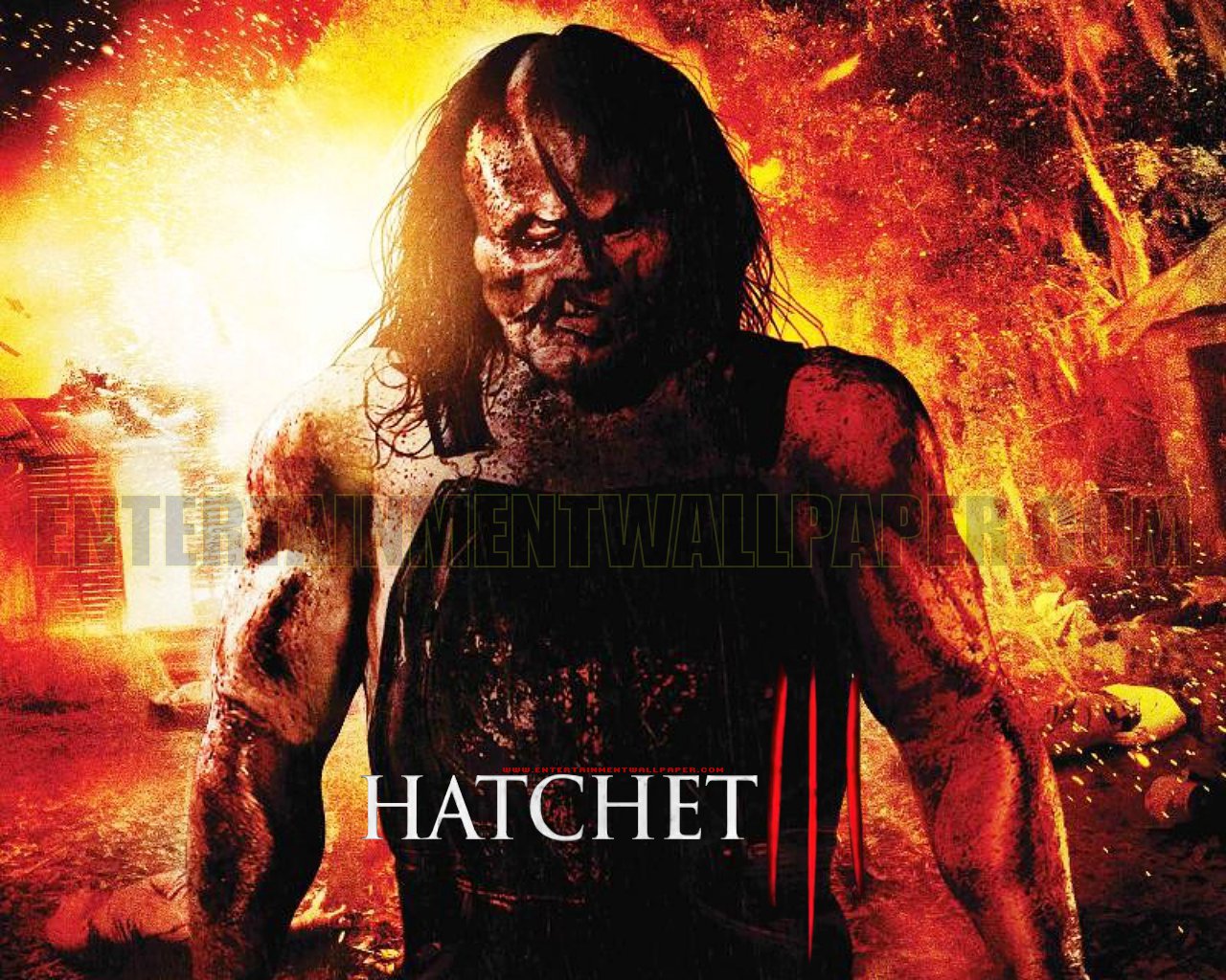 Hatchet Man Wallpapers Group - Hatchet 3 Movie Poster , HD Wallpaper & Backgrounds