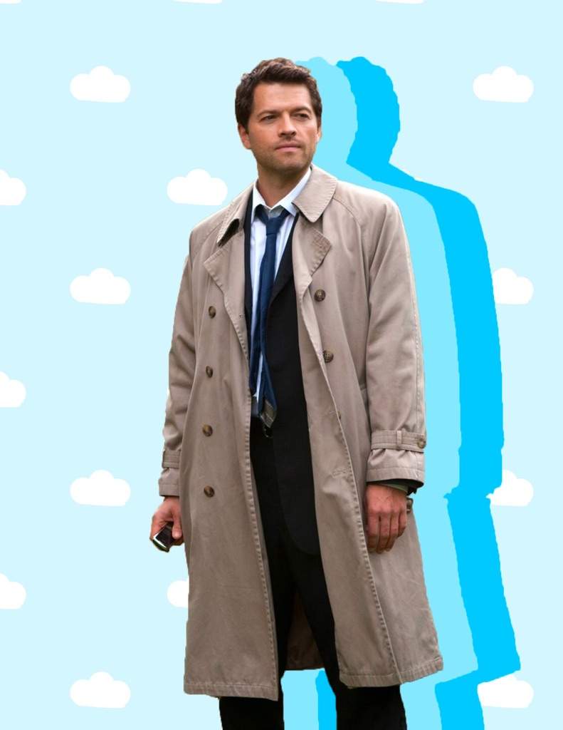 Castiel Wallpaper - Man In A Trench Coat , HD Wallpaper & Backgrounds