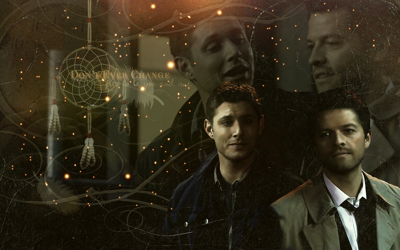 Dean Castiel - Dean And Cas Background , HD Wallpaper & Backgrounds
