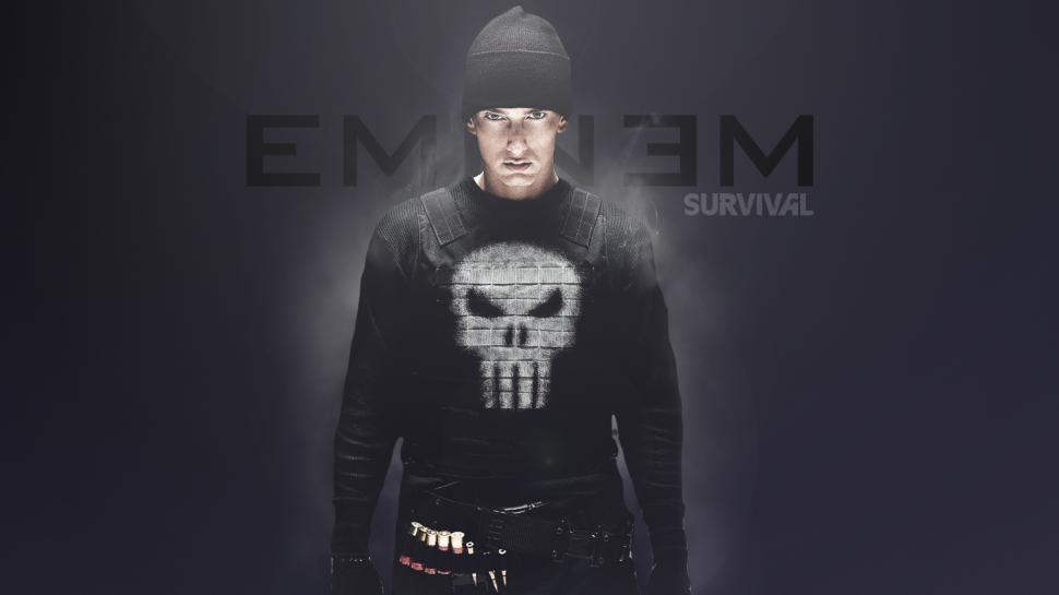 Eminem Slim Shady Punisher Hd Wallpaper - Slim Shady , HD Wallpaper & Backgrounds