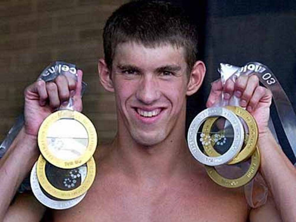 Michael Phelps - Michael Phelps All Medals Olympics , HD Wallpaper & Backgrounds