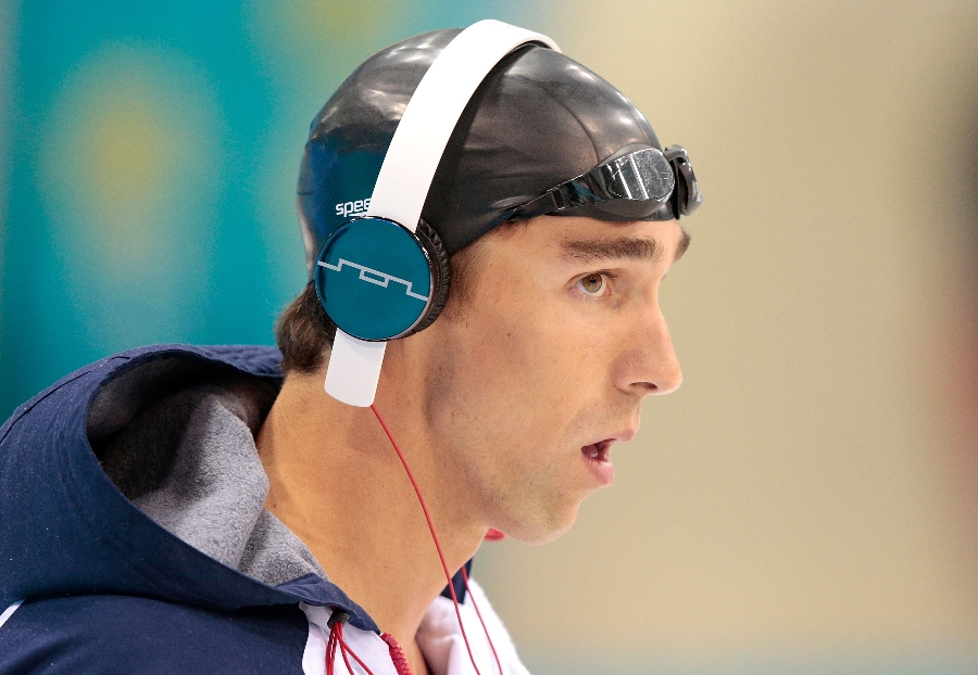 Michael Phelps' Pre-race Playlist - Michael Phelps Before Race , HD Wallpaper & Backgrounds