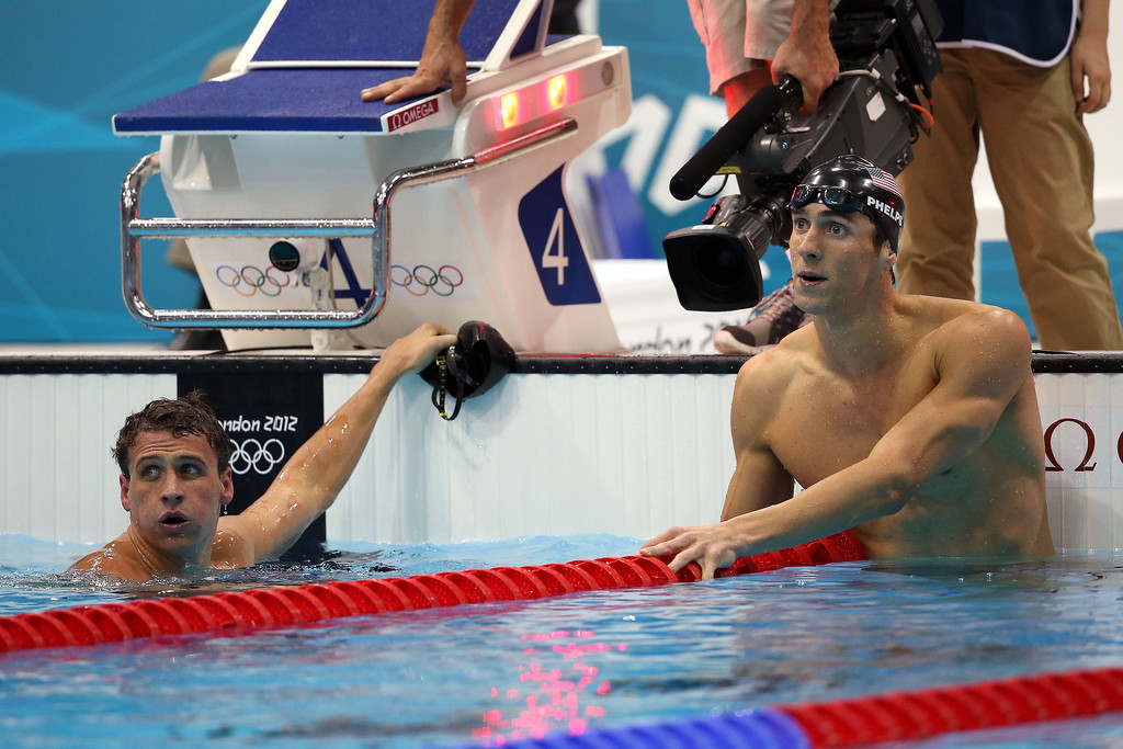 Michael Phelps And Ryan Lochte Images Olympics Day - Swimming Pool , HD Wallpaper & Backgrounds