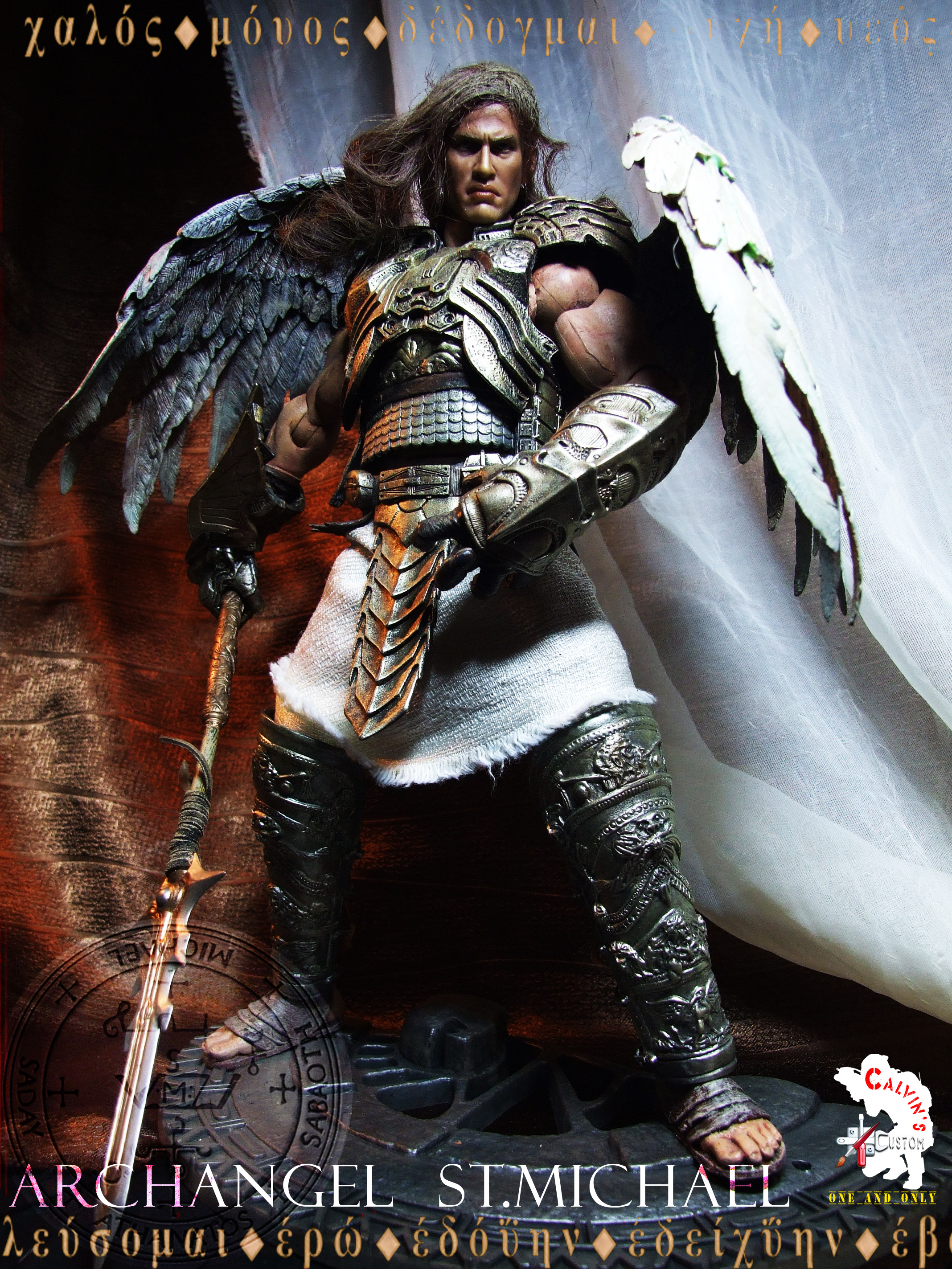 Love Angels Images Calvin's Custom One Sixth Archangel - Angel Gabriel In Armor , HD Wallpaper & Backgrounds