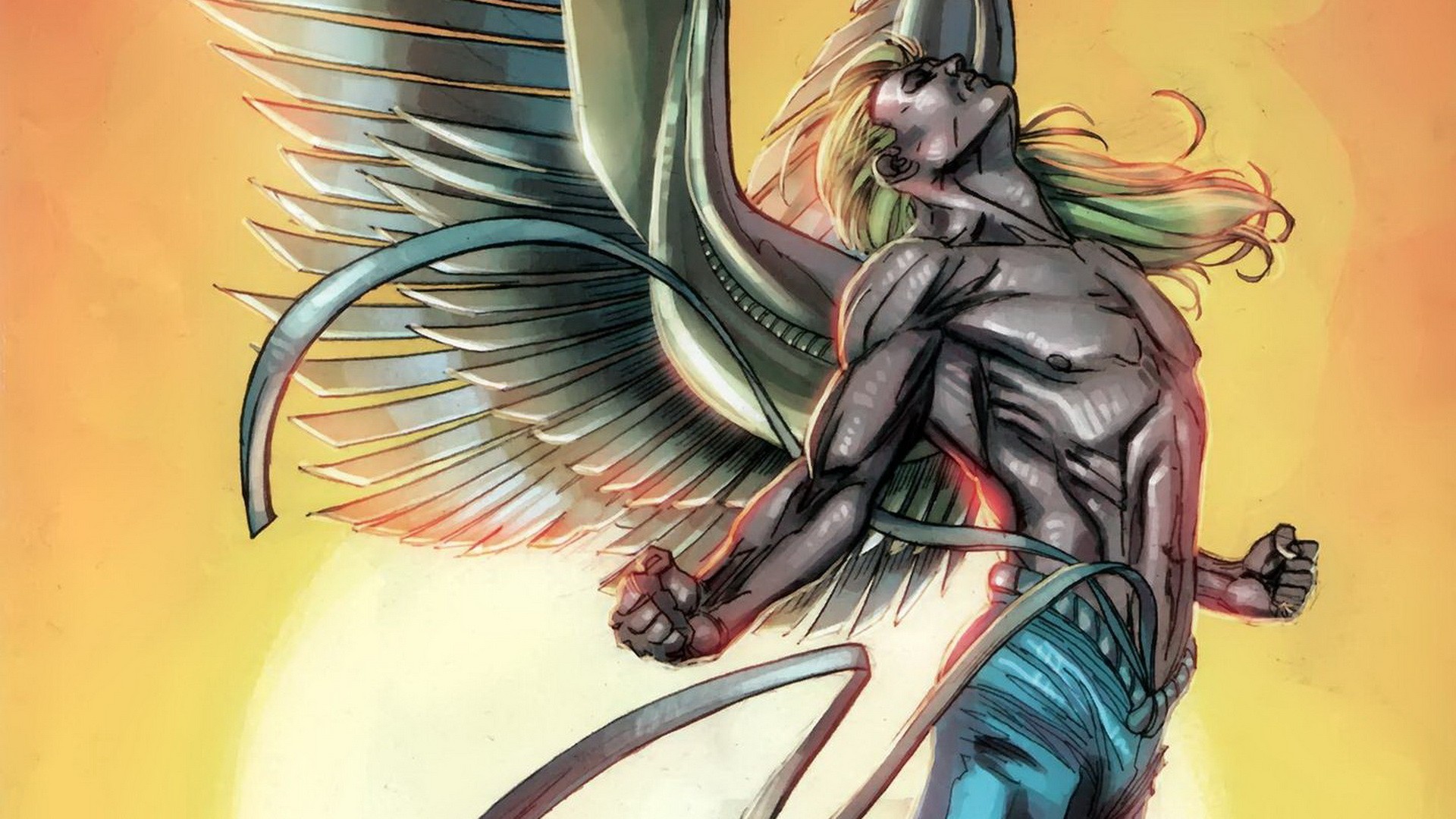 X Men Angel Comic , HD Wallpaper & Backgrounds