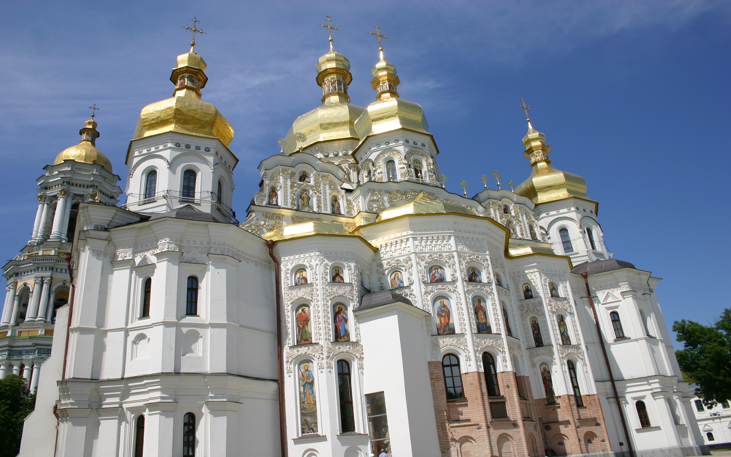 Monastery Of The Caves, The Church Of St - Kiev-pechersk Lavra Monastery , HD Wallpaper & Backgrounds