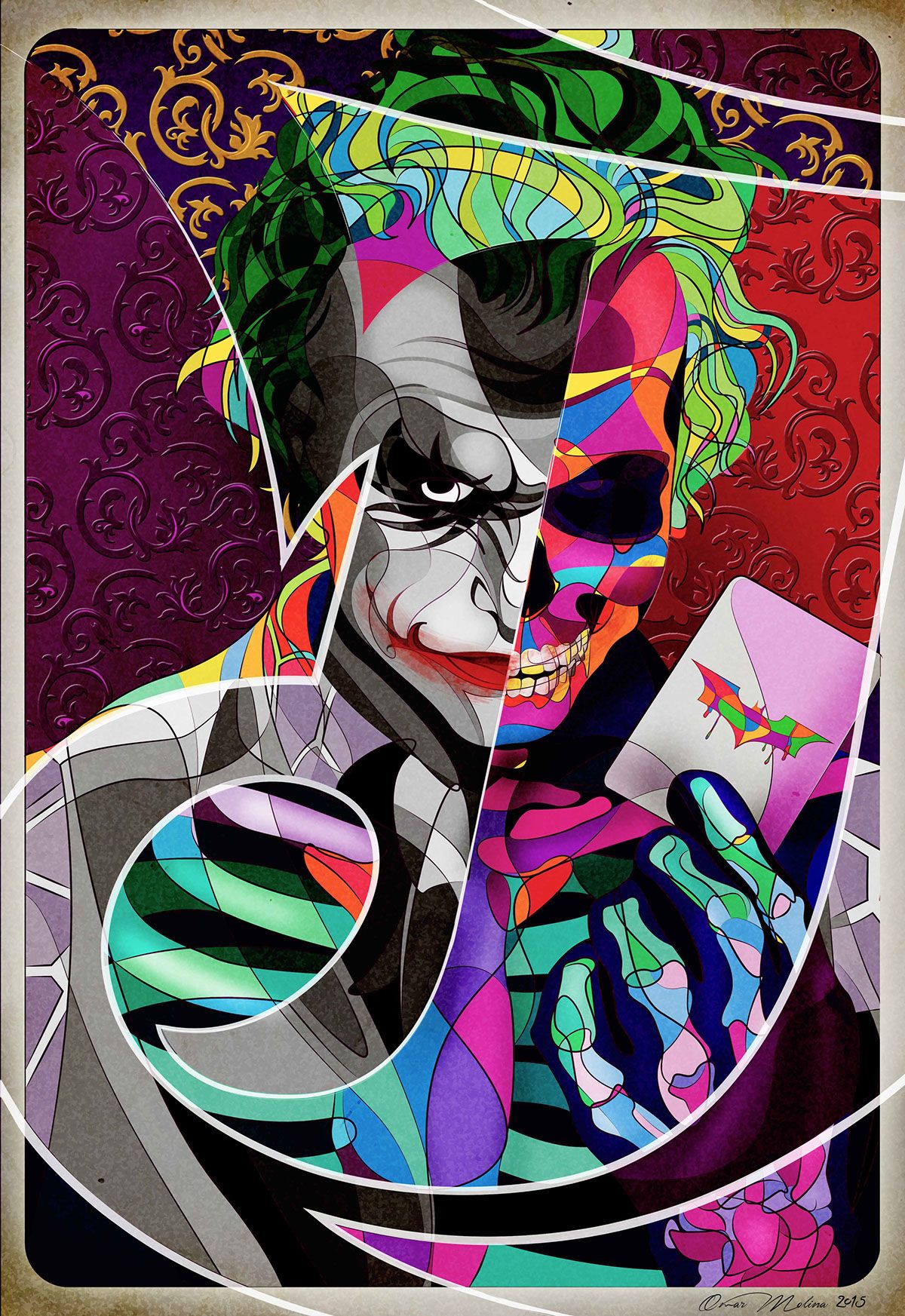 Showcase And Discover Creative Work On The World's - Imagenes Del Joker Para Fondo De Pantalla , HD Wallpaper & Backgrounds
