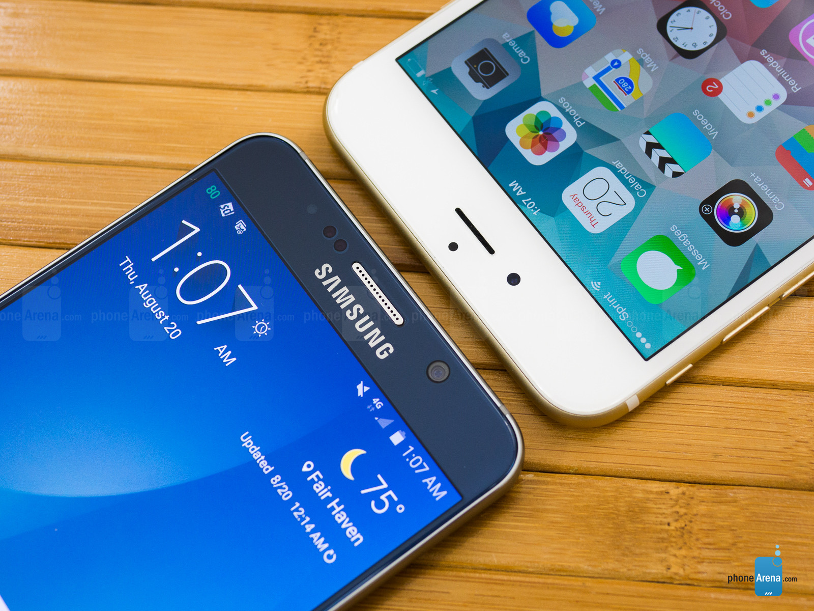 Samsung Galaxy Note5 Vs Apple Iphone 6 Plus - Samsung Group , HD Wallpaper & Backgrounds
