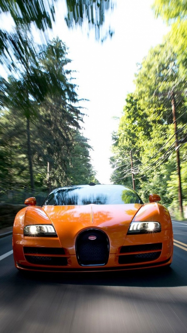 Bugatti Veyron Grand Sport Vitesse Mobile Wallpaper - Bugatti Veyron Wallpaper For Android , HD Wallpaper & Backgrounds