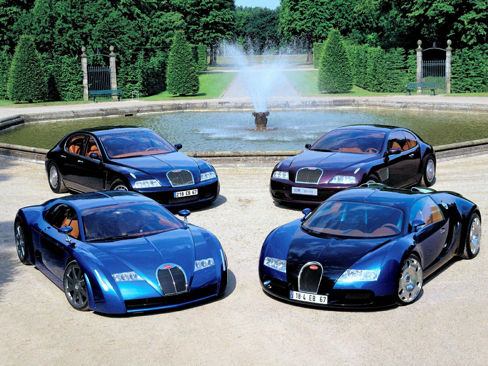 Bugatti - Bugatti Veyron 1999 , HD Wallpaper & Backgrounds