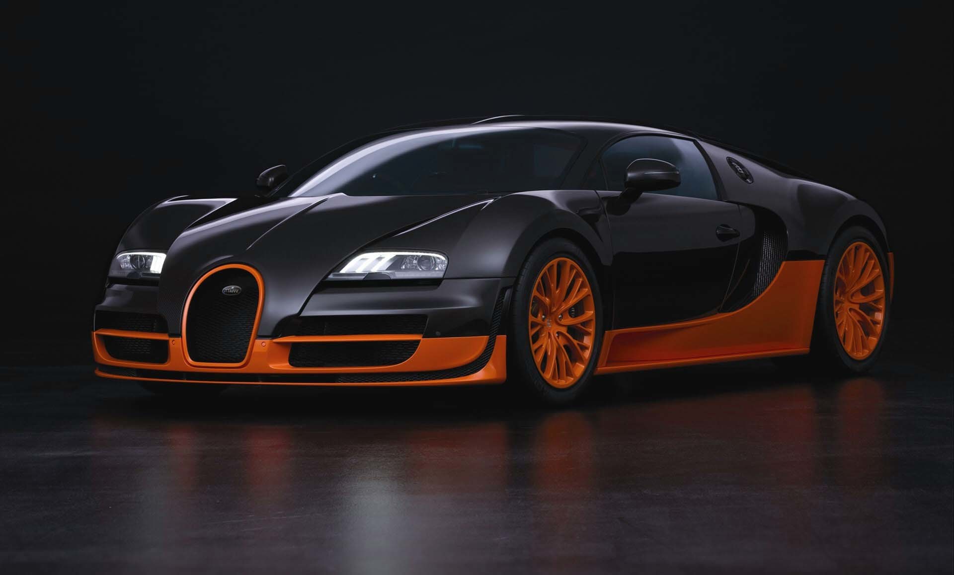 Bugatti Veyron Super Sport Gold - Bugatti Veyron Super Sport Full Hd , HD Wallpaper & Backgrounds