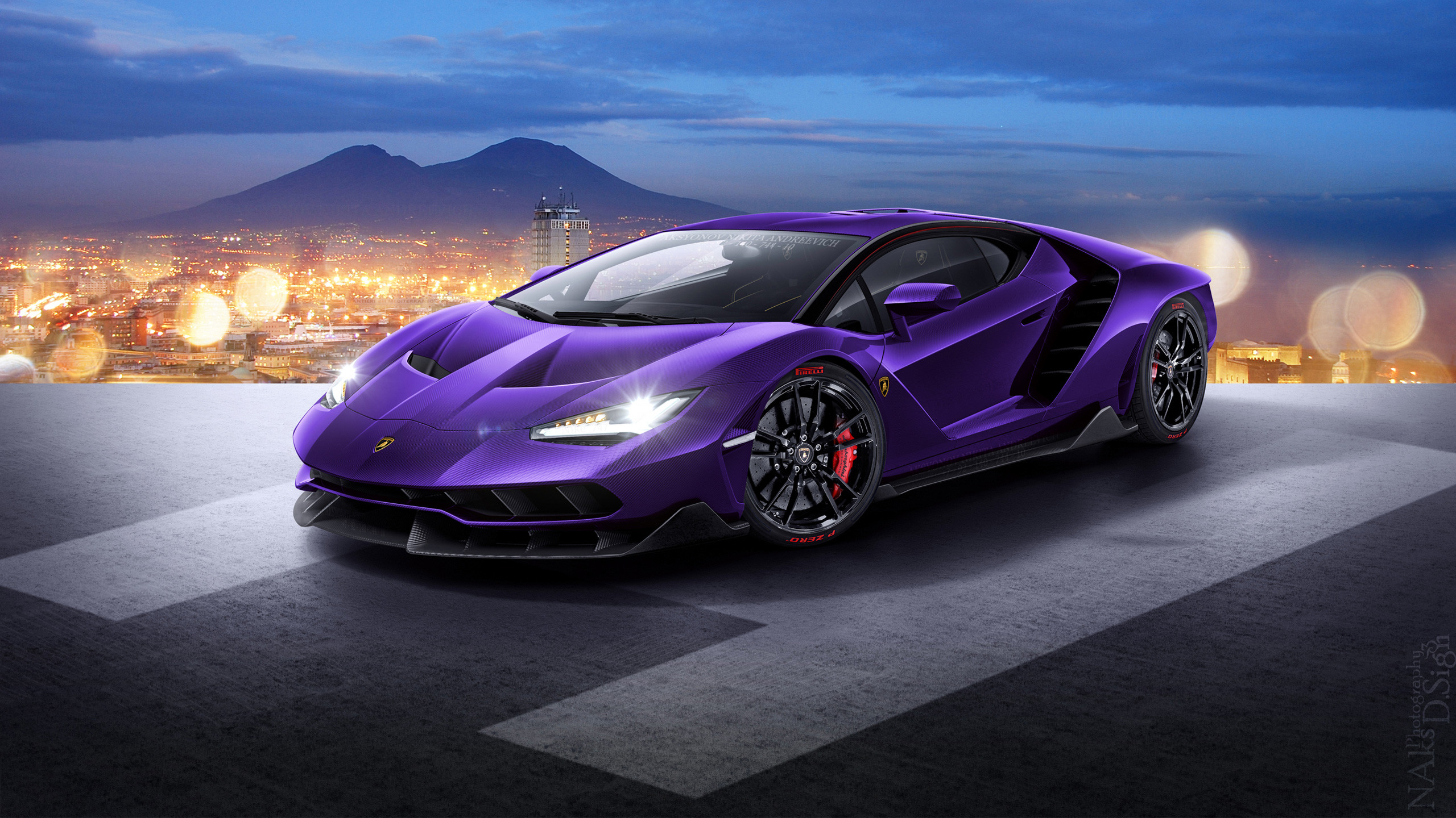Cool Bugatti Wallpaper High Quality Resolution Is 4k - Purple Lamborghini Centenario , HD Wallpaper & Backgrounds