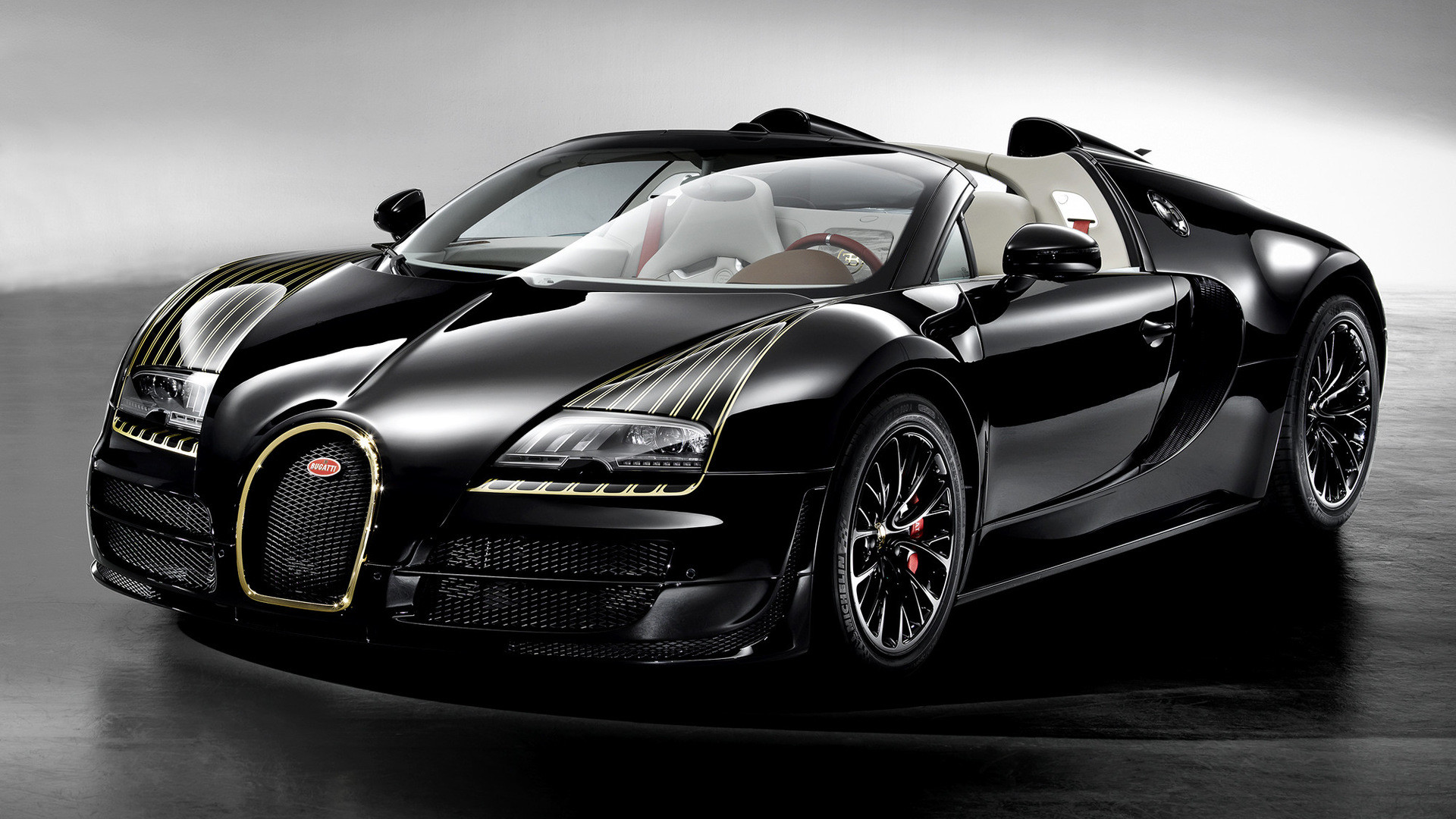 Black - Bugatti Veyron 2019 Black , HD Wallpaper & Backgrounds